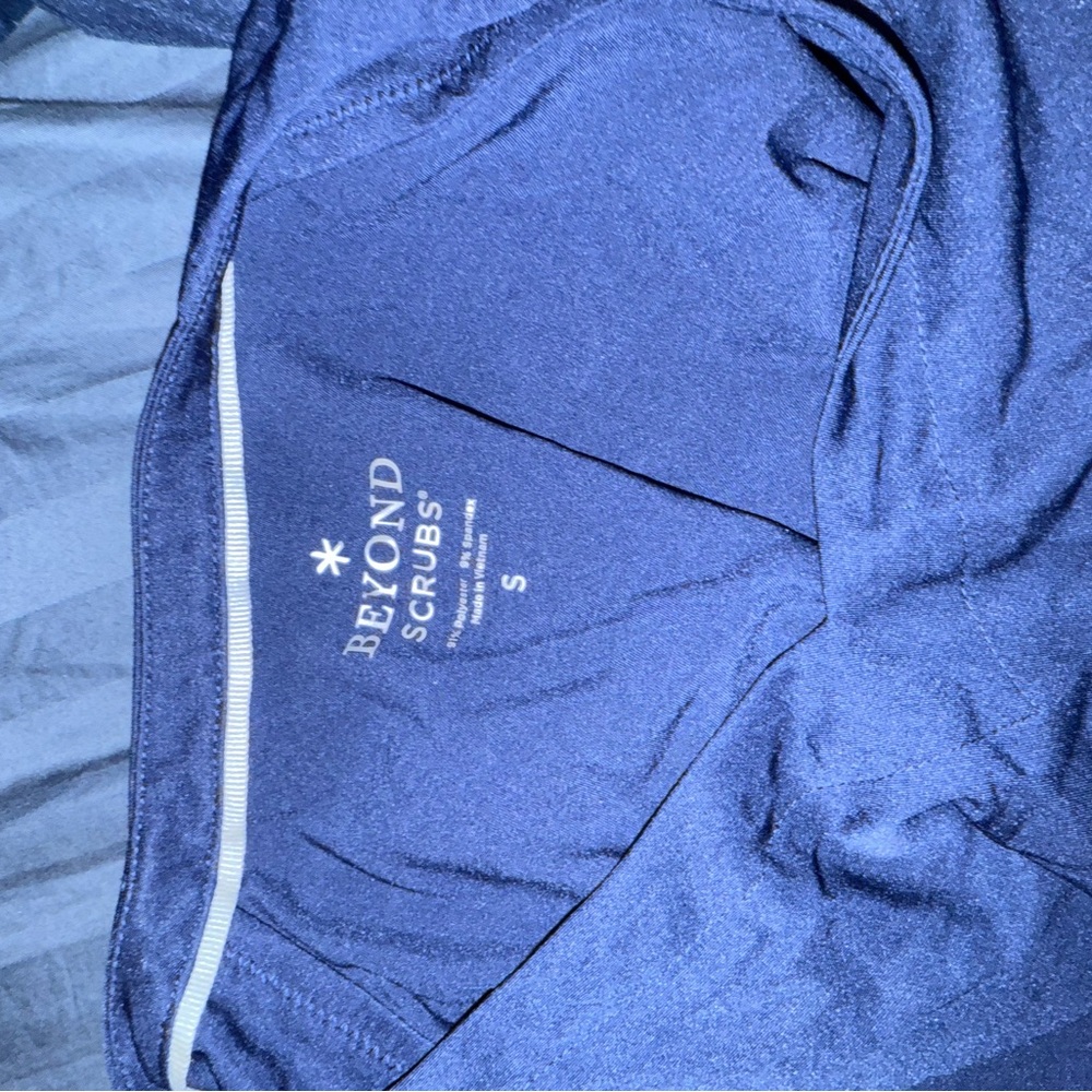 Beyond Scrubs Women's Blue Top